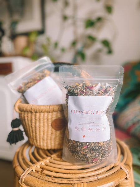 Cleansing Yoni & Womb Steam Blend - Release | Heal | Harmonise Organic Herbs & Flowers