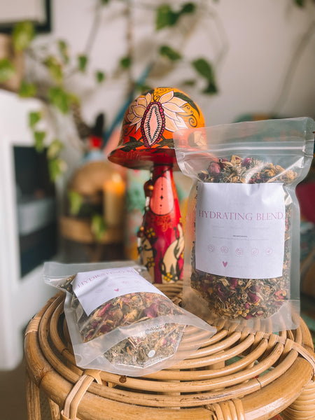 Hydrate Yoni & Womb Steam Blend - Nurture | Nourish | Moisturize - Organic Herbs & Flowers