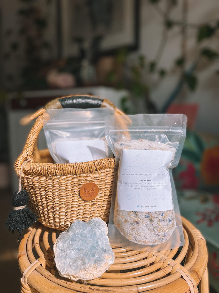 Clarity & Connection Ritual Bath Soak | Throat Chakra