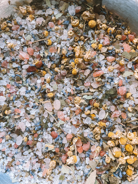 Grounding Bath Soak | Ritual Salts - Root Chakra
